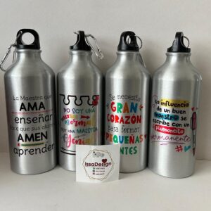 Tomado aluminio 600 ml - Día del Maestro